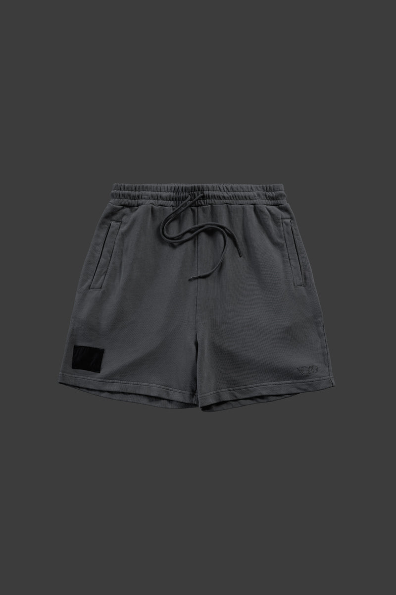 XENO PIGMENT DYED SHORTS SUMI BLACK