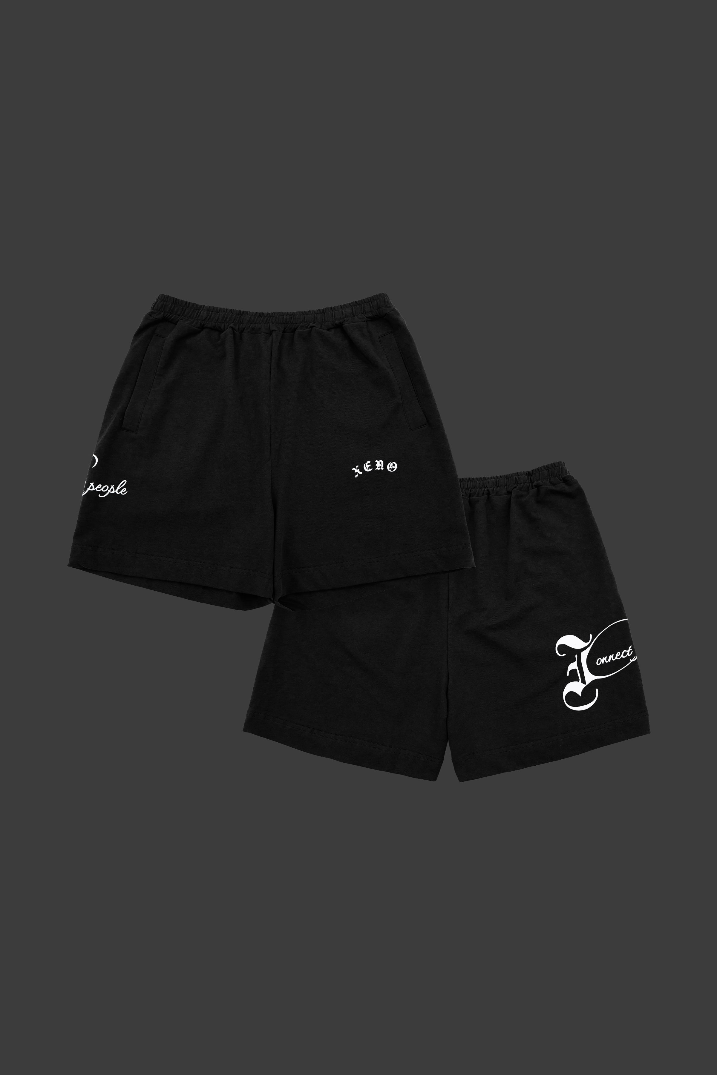 XENO 2TONE STAGE SHORTS WHITE x NAVY