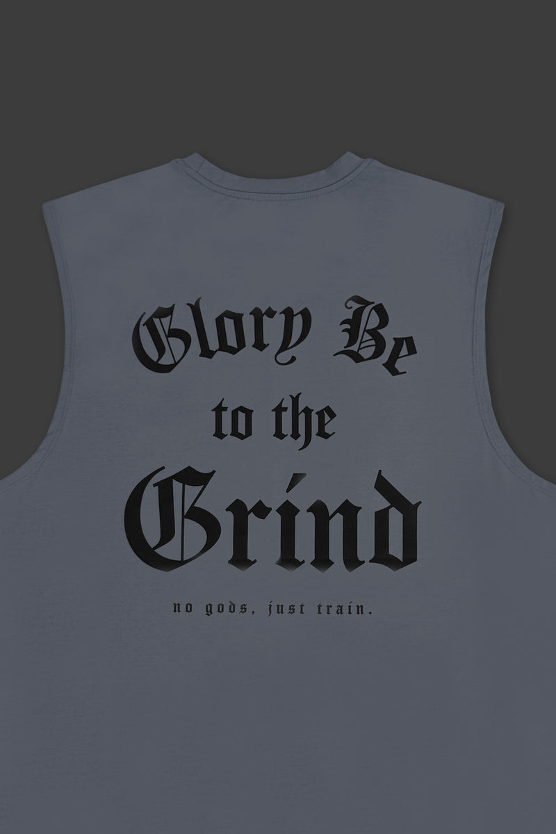 XENO 7TH ANNIV.  SLEEVELESS TEE GRAY