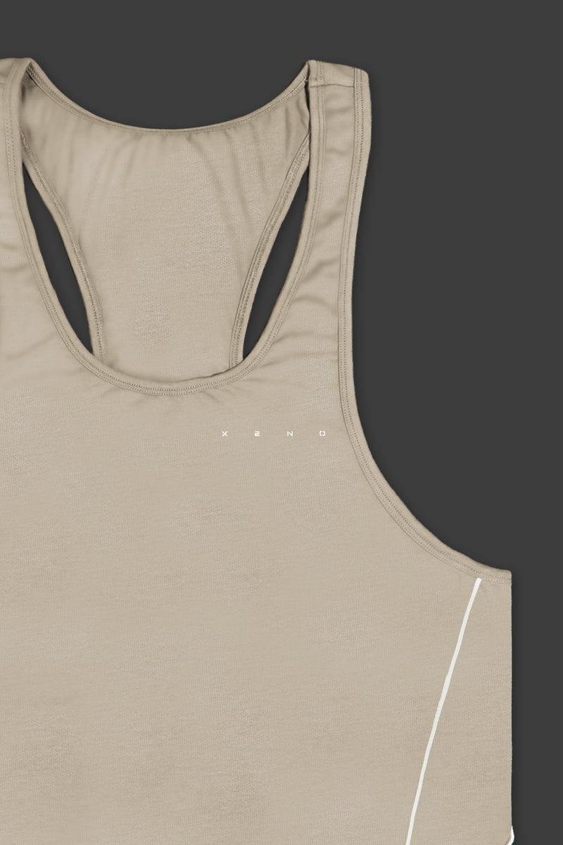 XENO PIPING STRINGER BEIGE
