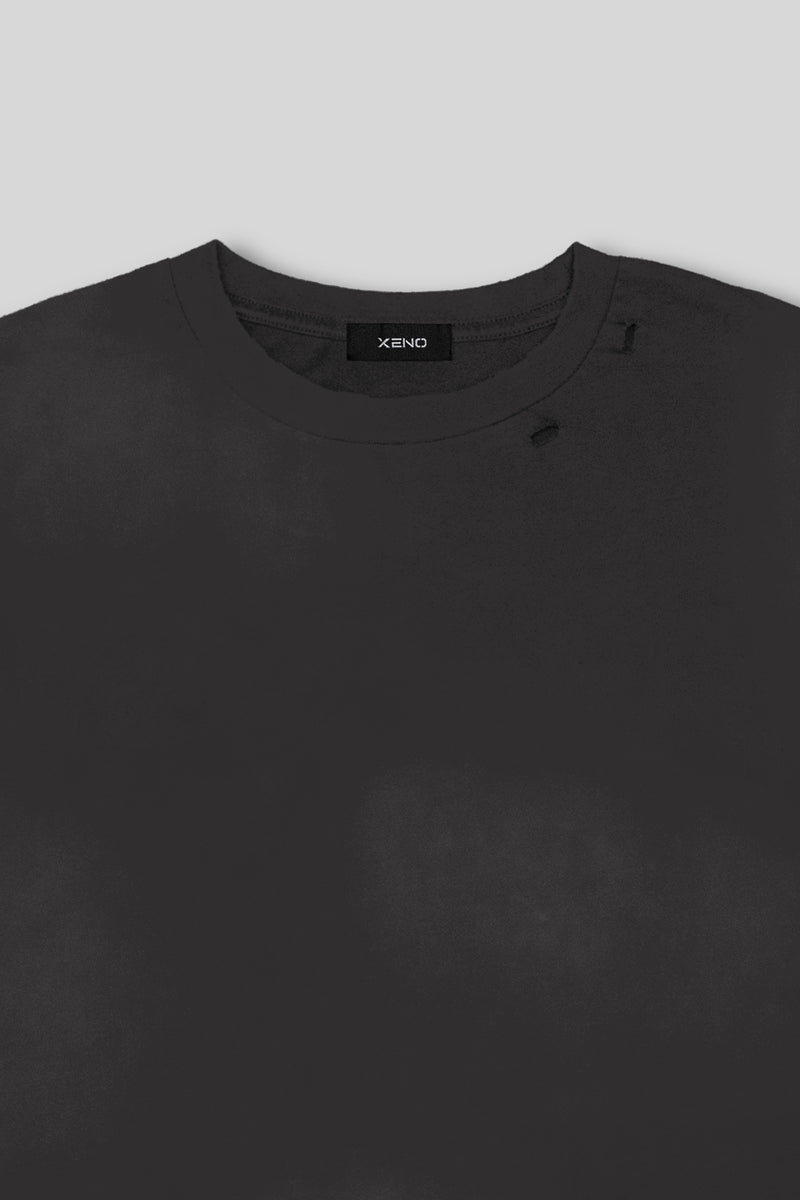 XENO DAMAGE T-SHIRT GRAY