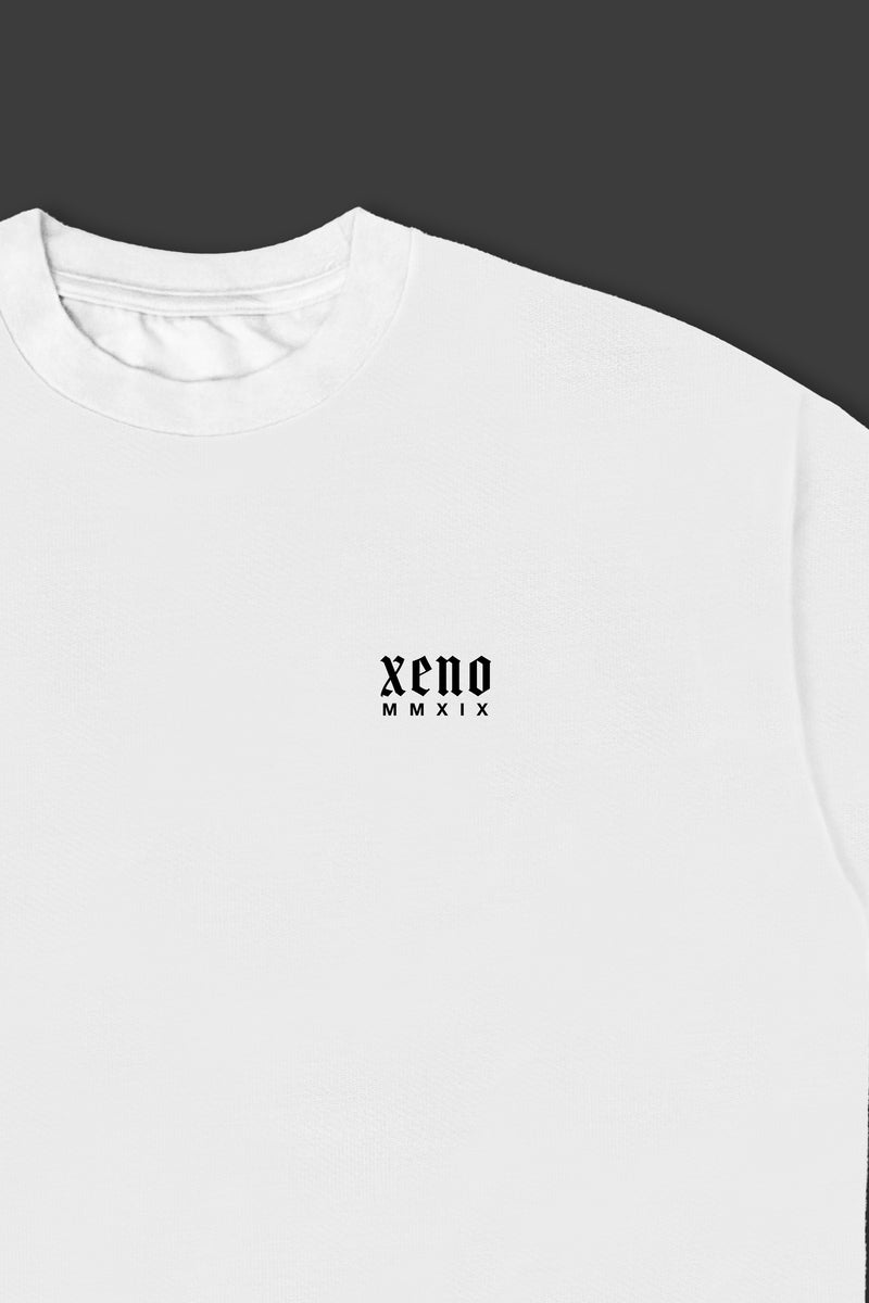 XENO “NFTS” OVERSIZED T-SHIRT WHITE
