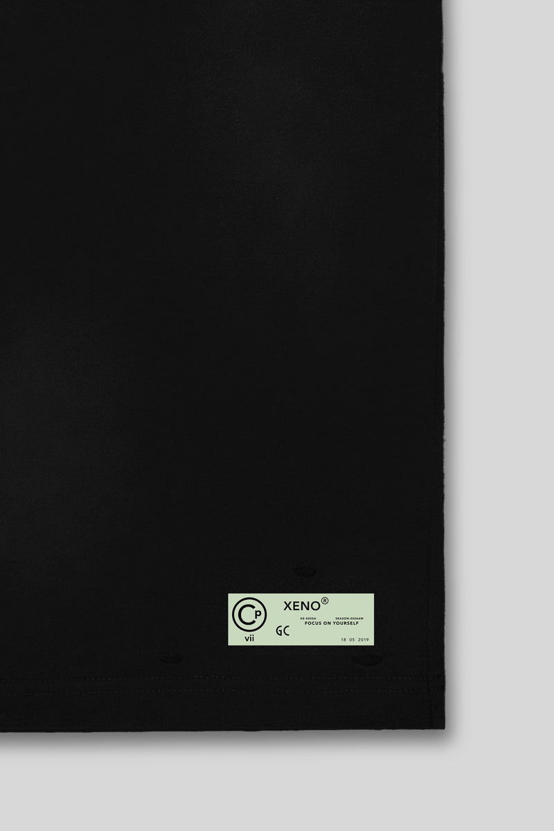 XENO DAMAGE TANKTOP BLACK