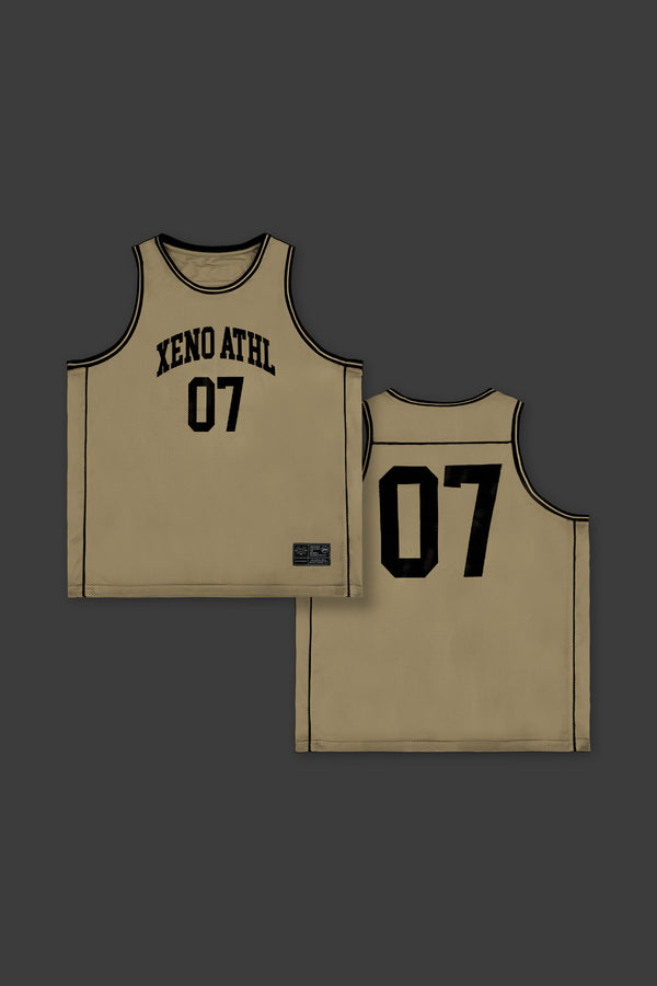 XENO 7TH ANNIV.  MESH TANKTOP BEIGE
