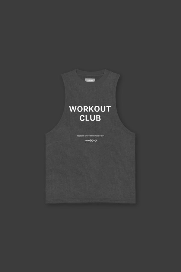 XENO WORKOUT CLUB TANK TOP BLUE GRAY