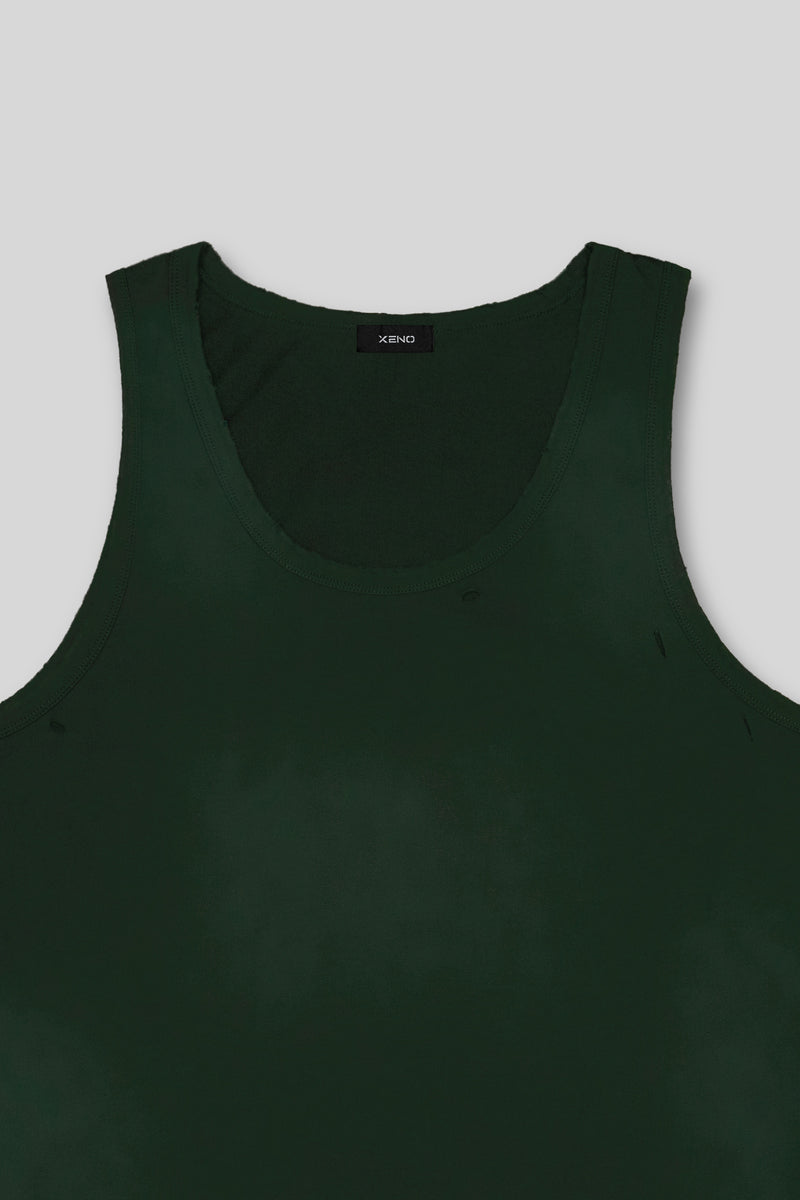 XENO DAMAGE TANKTOP GREEN