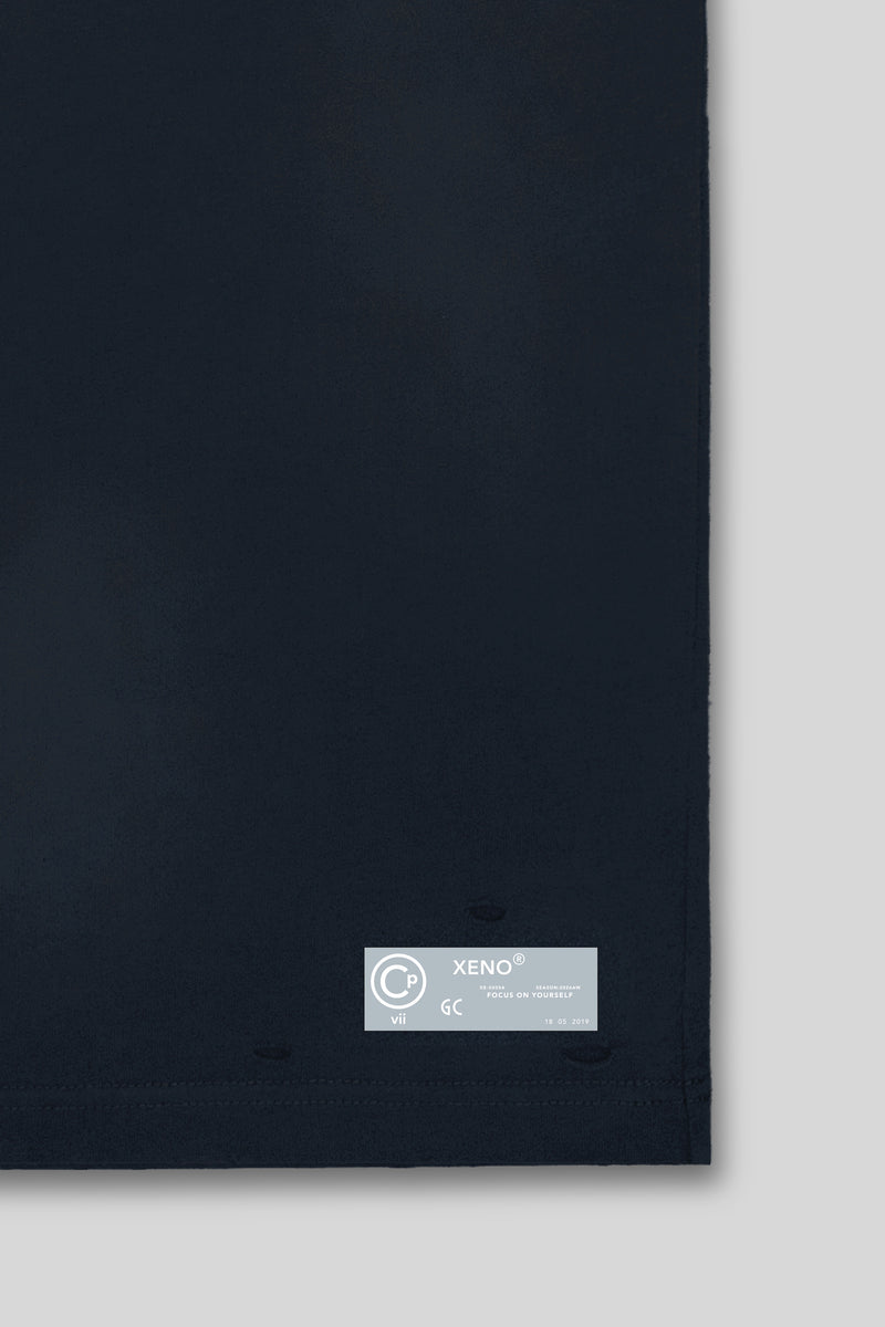 XENO DAMAGE TANKTOP NAVY