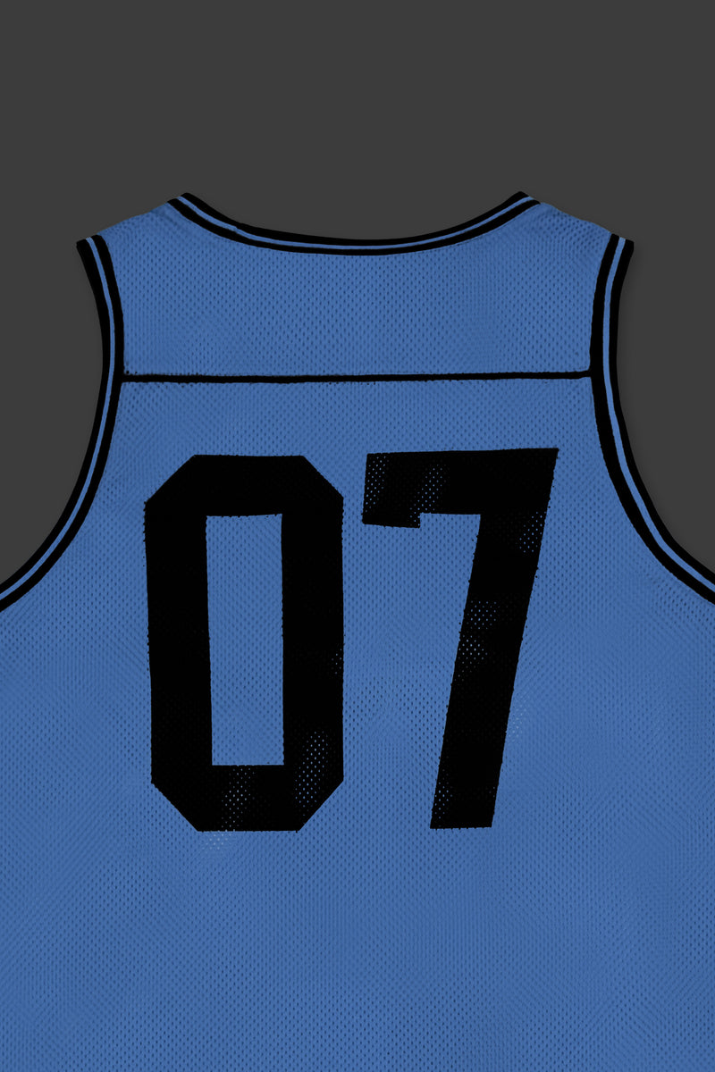 XENO 7TH ANNIV.  MESH TANKTOP SAXE