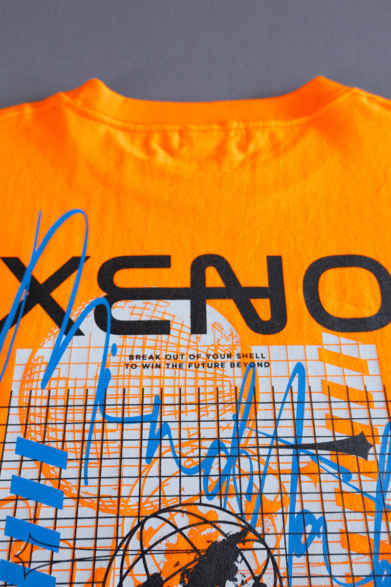 XENO WORLD DREAM T-SHIRTS Orange