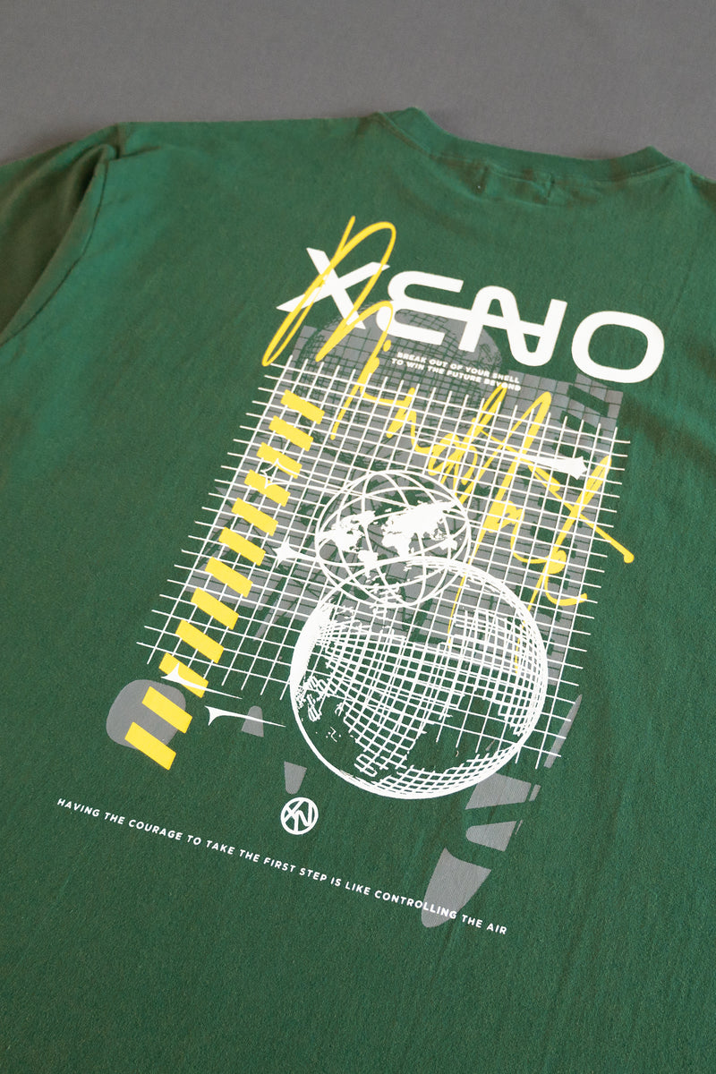 XENO WORLD DREAM T-SHIRTS IvyGreen