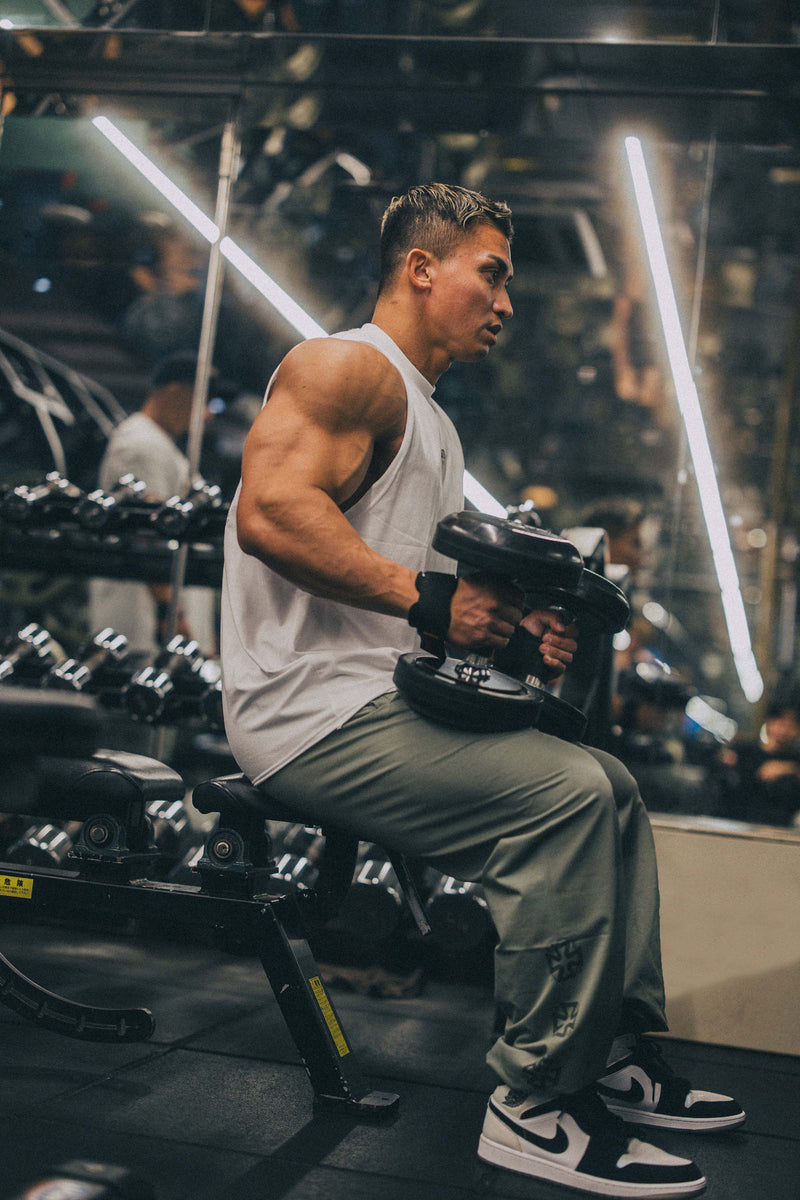 XENO “NFTS”SLEEVELESS TEE WHITE