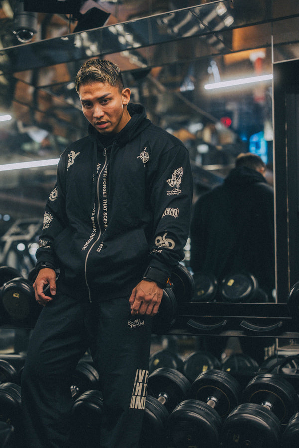 XENO “NFTS” ZIP HOODIE BLACK