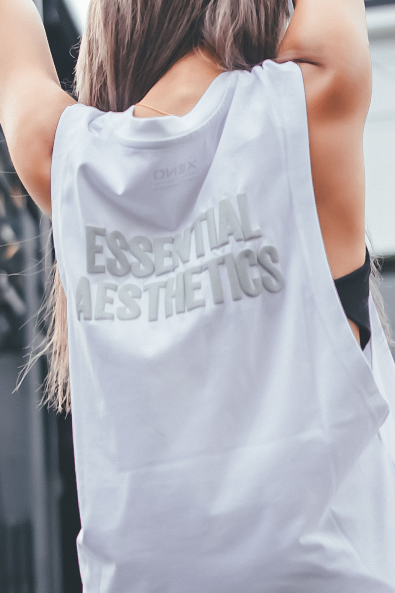 XENO PUFF PRINT TANK WHITE