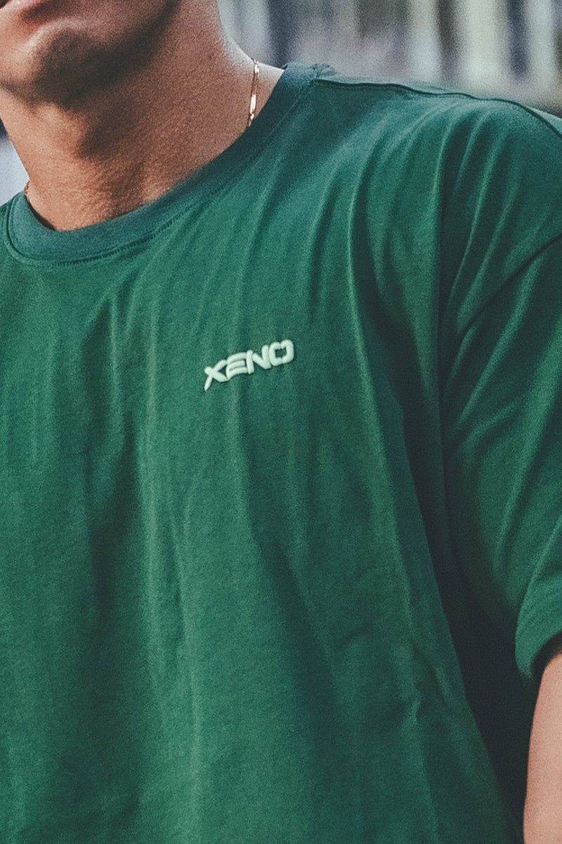 XENO PUFF PRINT T-SHIRT GREEN