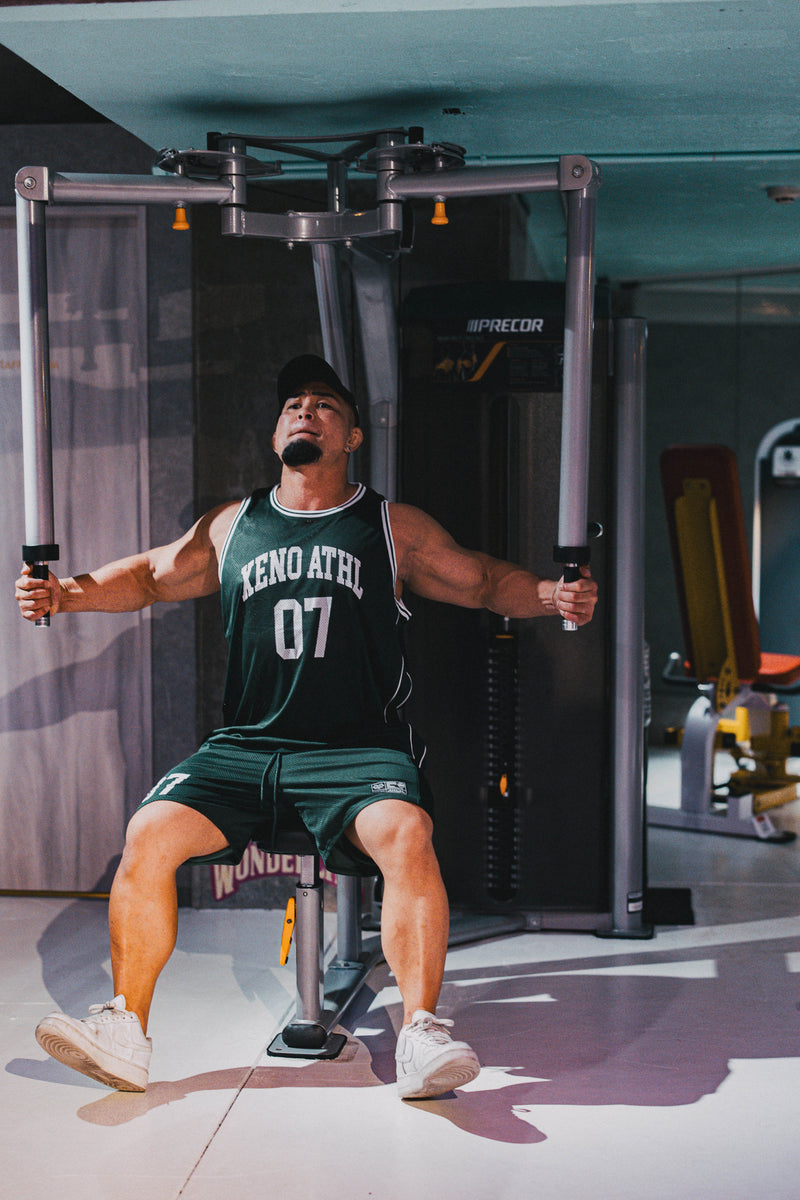 XENO 7TH ANNIV.  MESH TANKTOP GREEN
