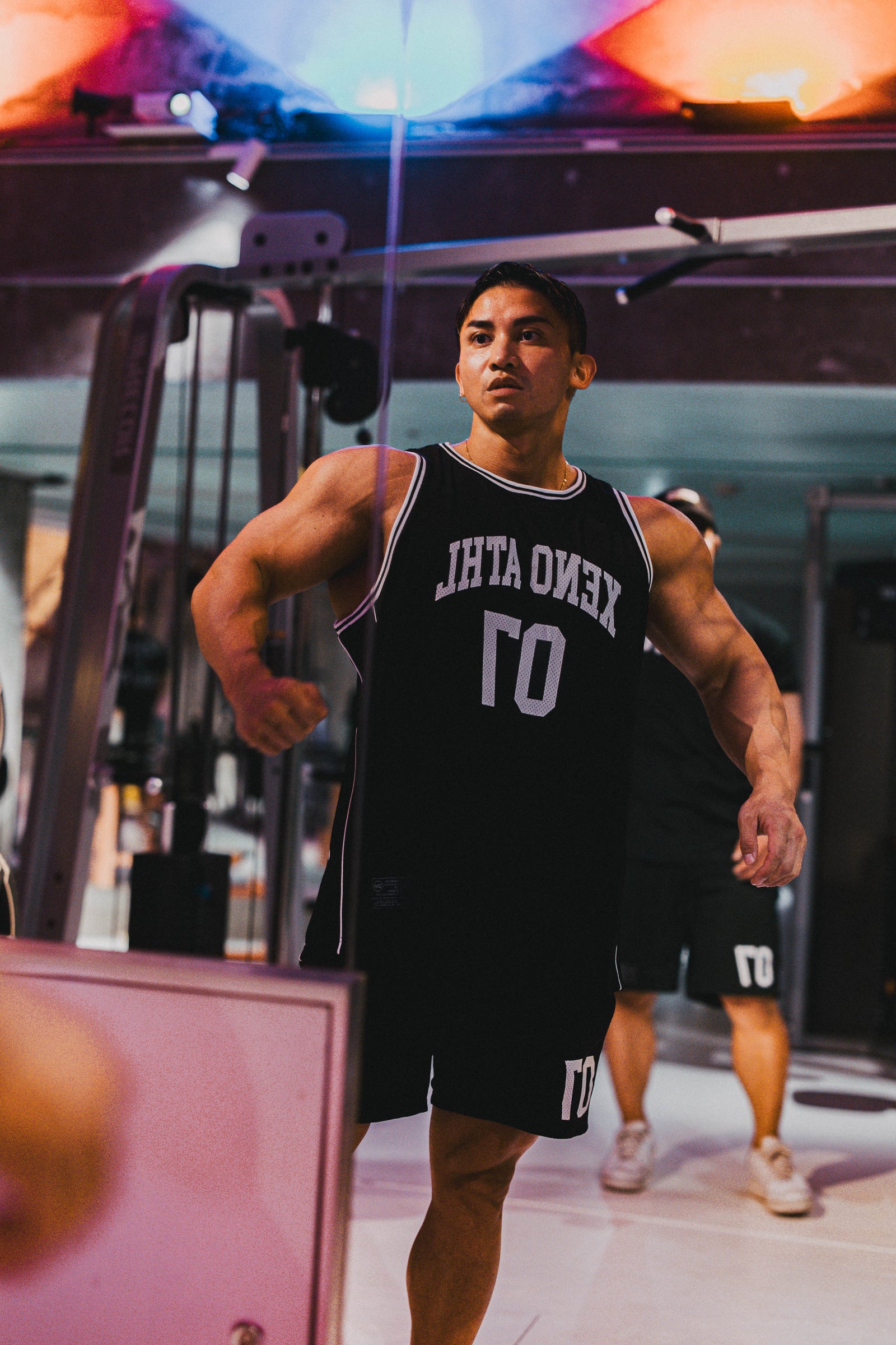 XENO 7TH ANNIV. MESH TANKTOP BLACK