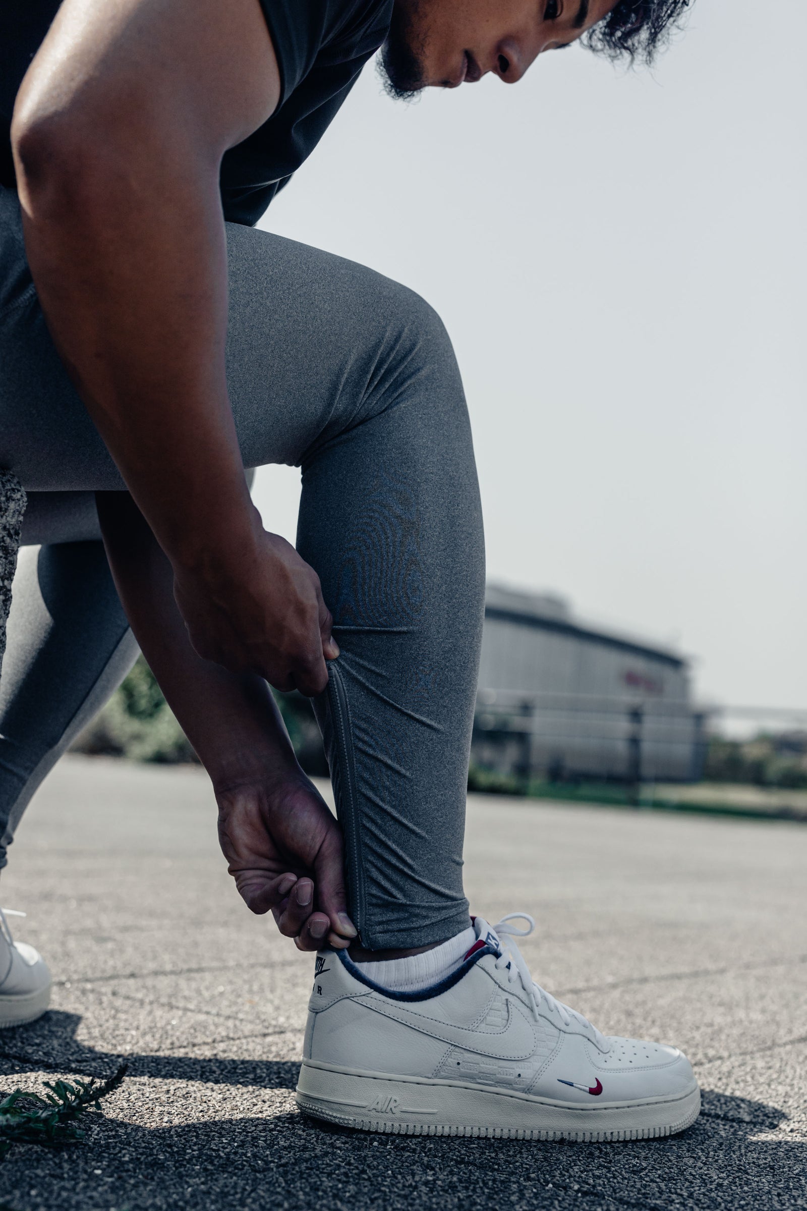 XENO TRAINEES LEGGINGS Gray