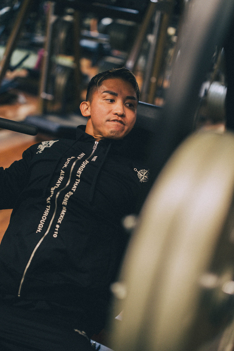 XENO “NFTS” ZIP HOODIE BLACK