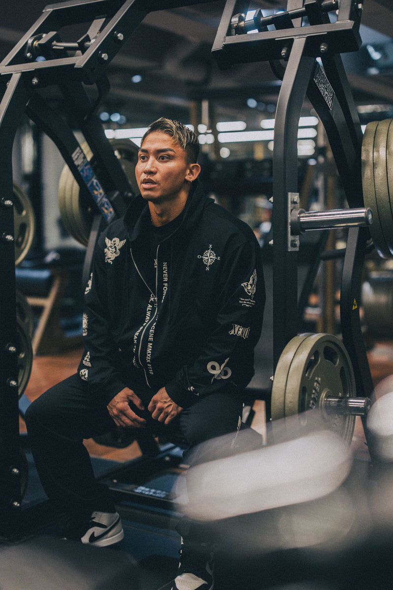 XENO “NFTS” ZIP HOODIE BLACK