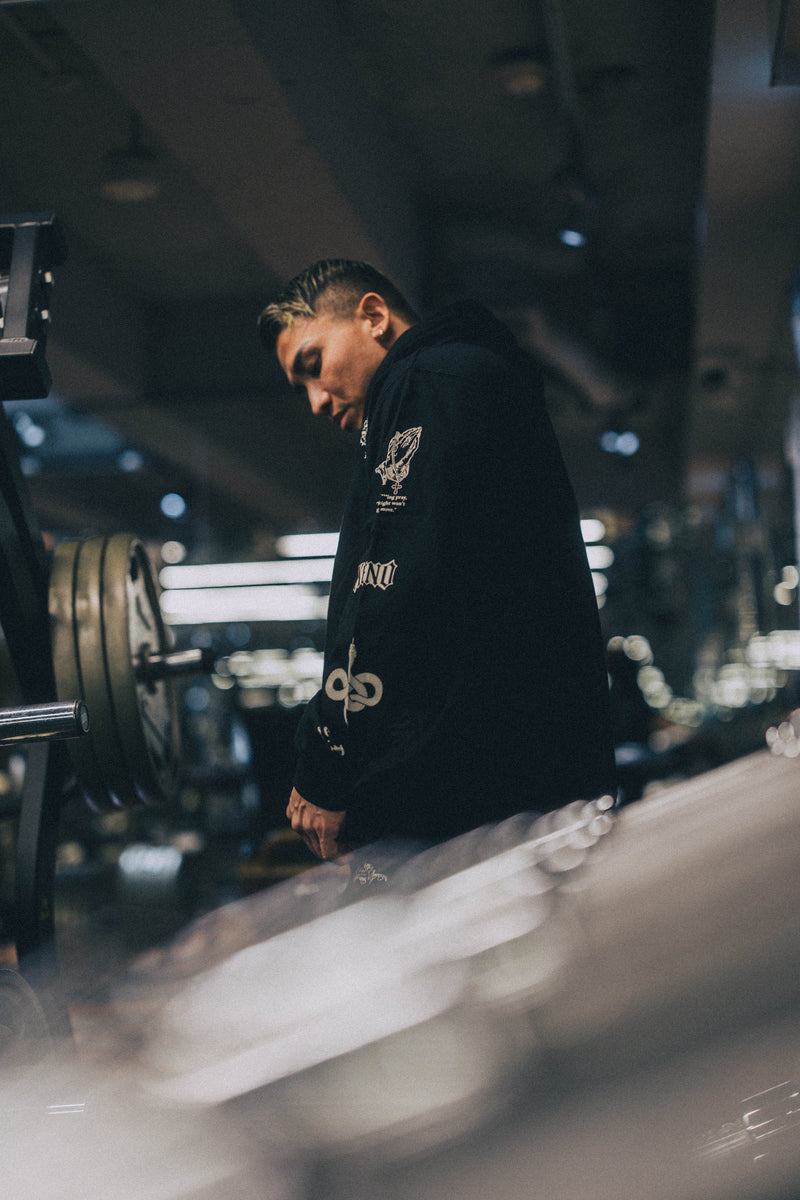 XENO “NFTS” ZIP HOODIE BLACK