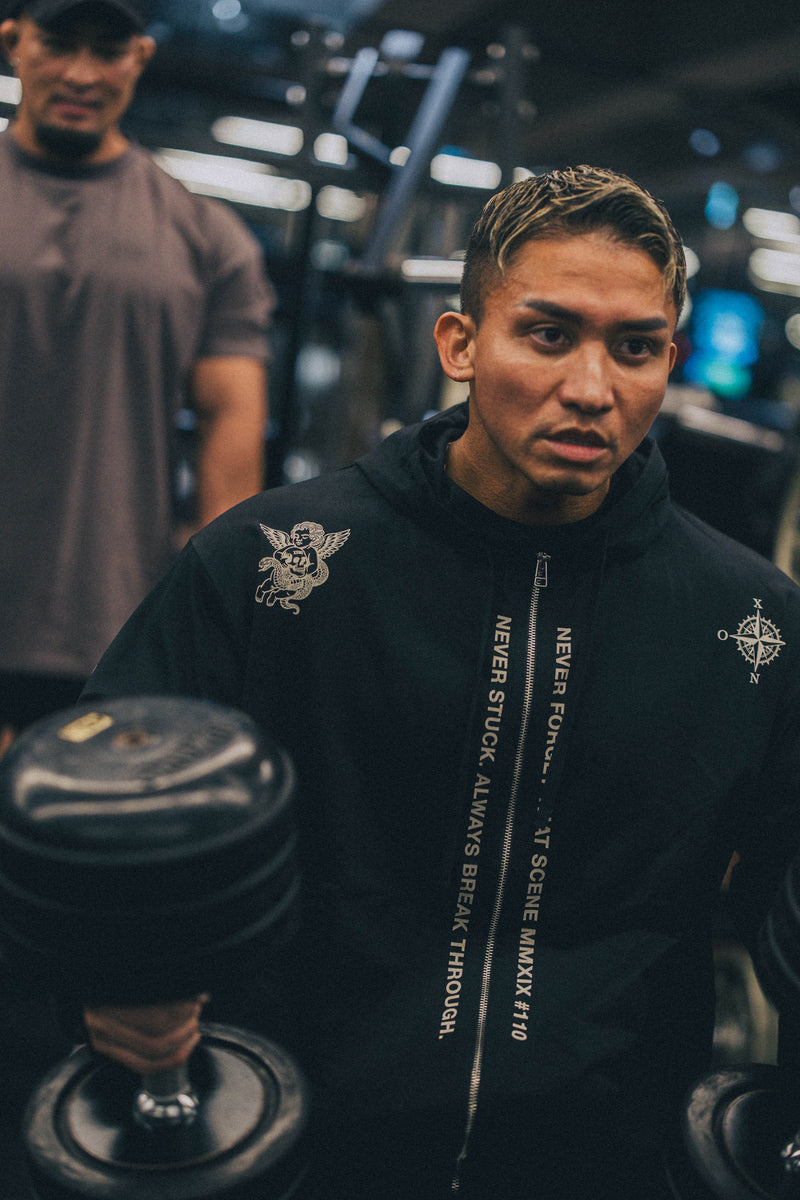 XENO “NFTS” ZIP HOODIE BLACK