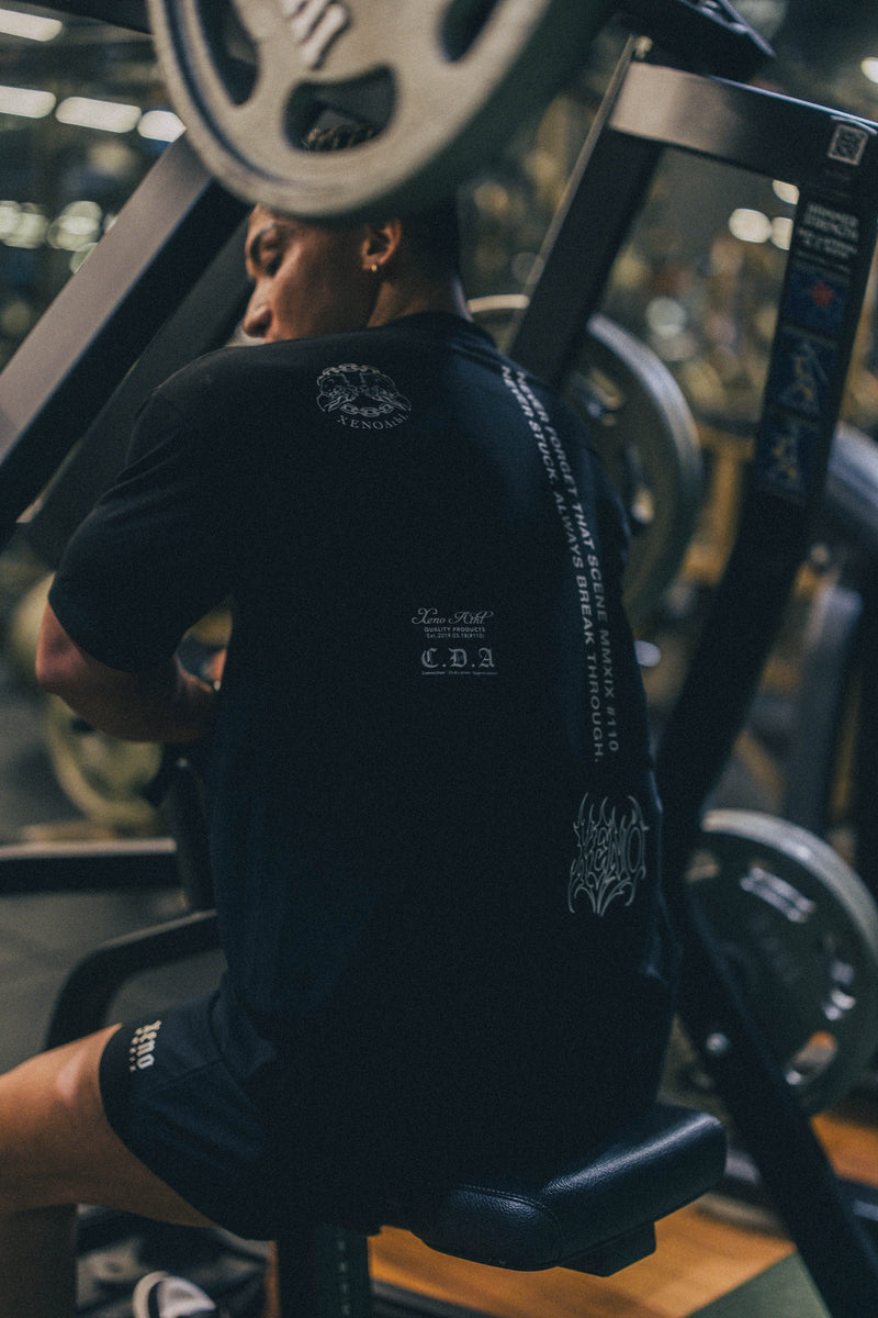 XENO “NFTS” OVERSIZED T-SHIRT BLACK