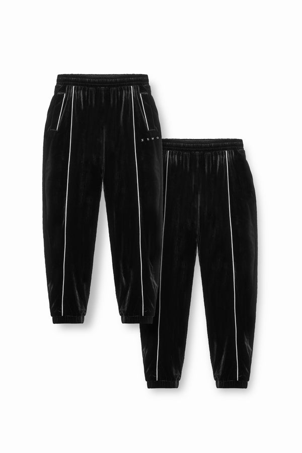 XENO VELOR TRACK PANTS BLACK