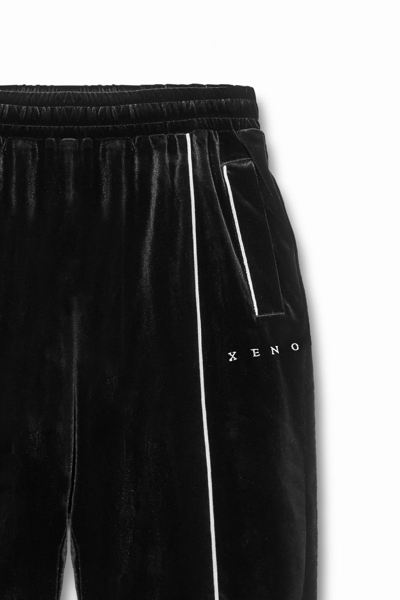 XENO VELOR TRACK PANTS BLACK