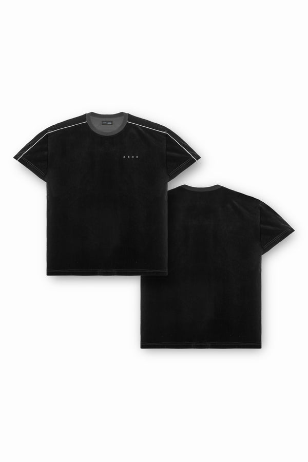 XENO VELOR T-SHIRT BLACK