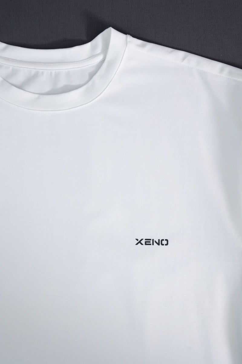 XENO DIAGONAL LINE T-SHIRT WHITE