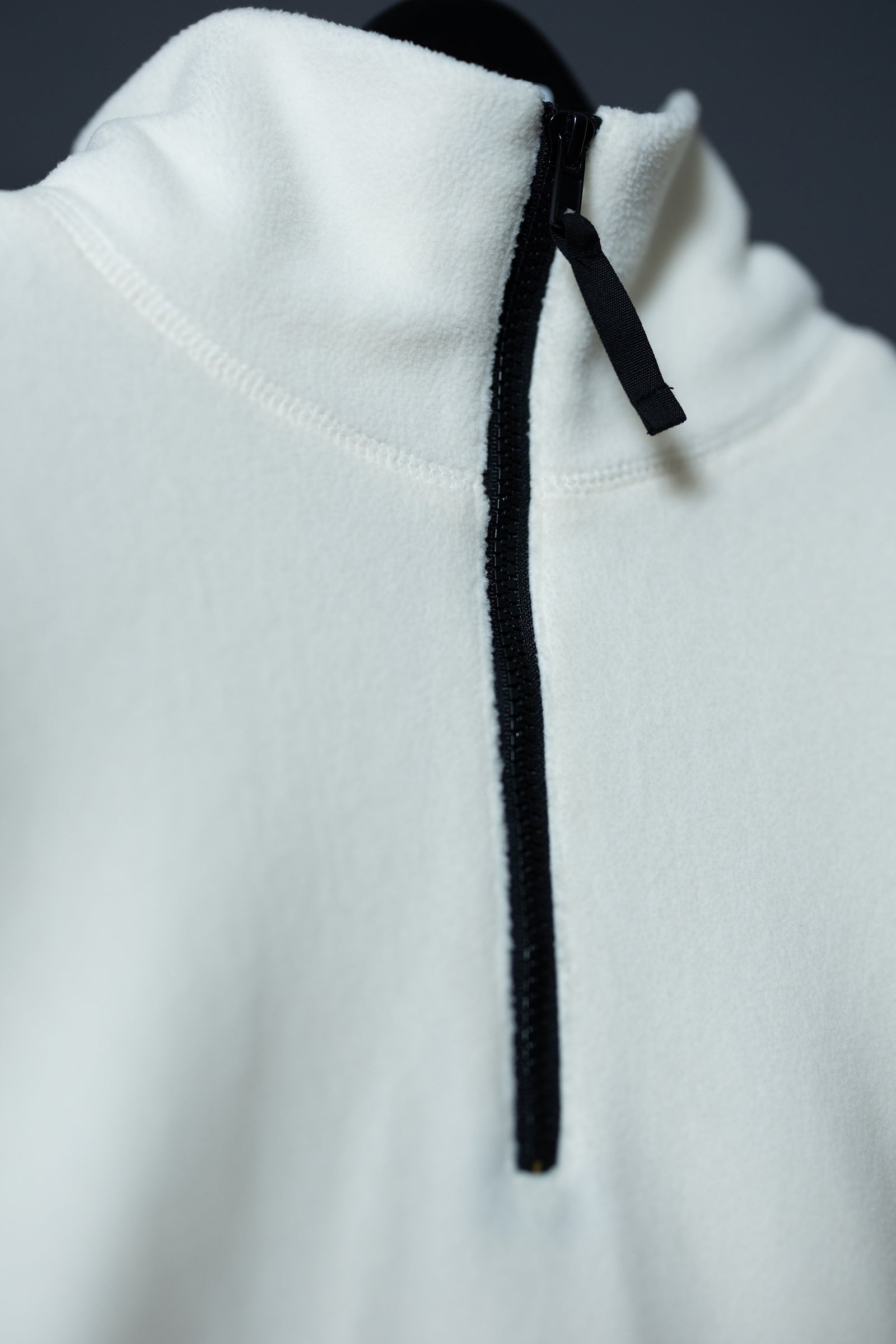 XENO MICRO FLEECE HALF ZIP JACKET White