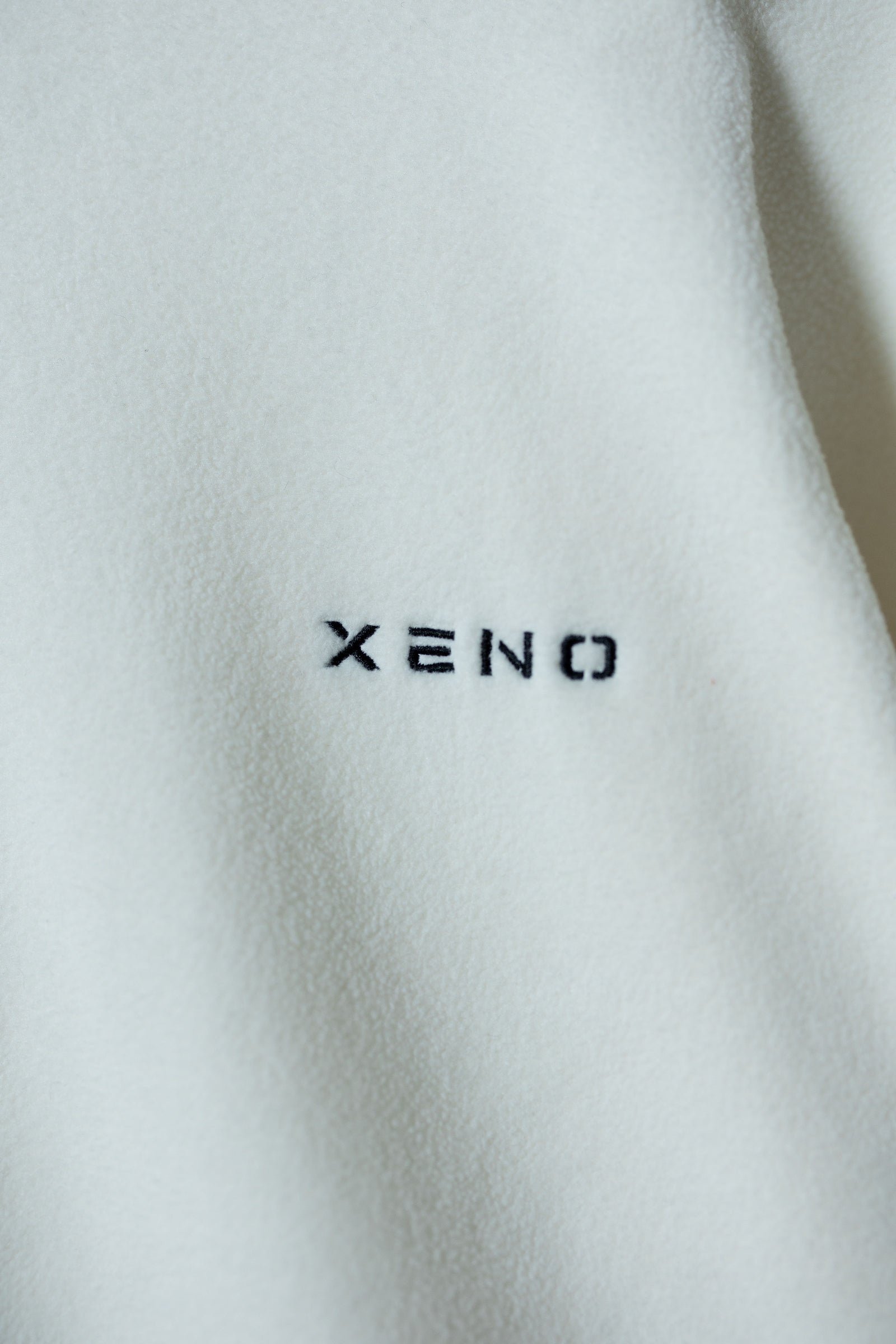 m313様サイズ0 XENO MICRO FLEECE HALF ZIP JACKET White