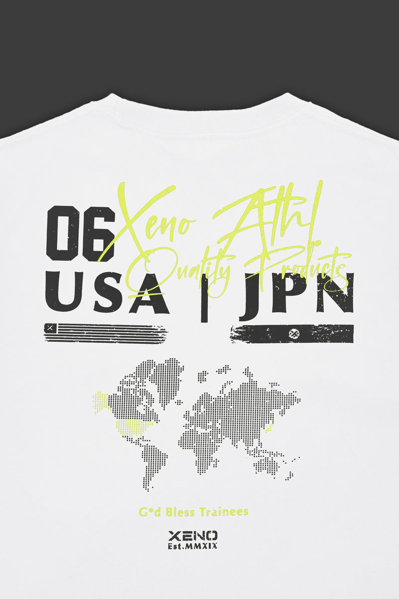 XENO USA 6TH ANNIVERSARY TEE WHITE