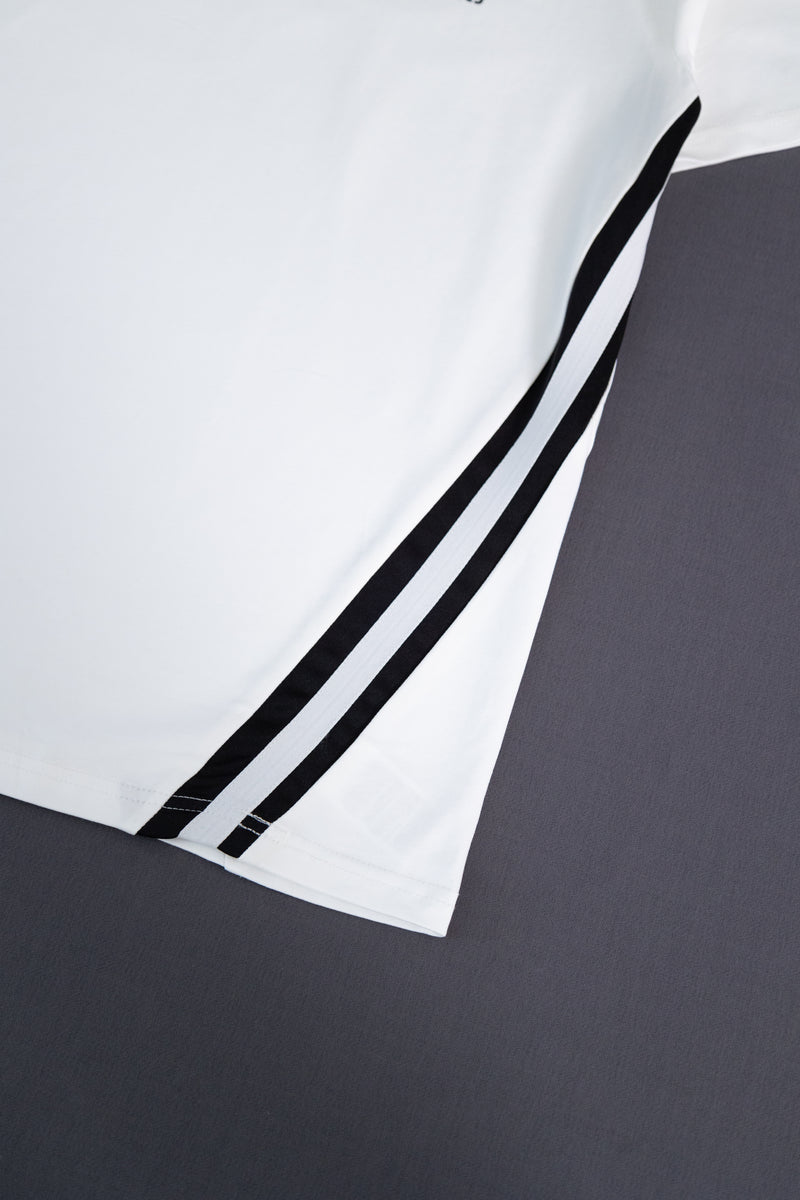 XENO DIAGONAL LINE T-SHIRT WHITE