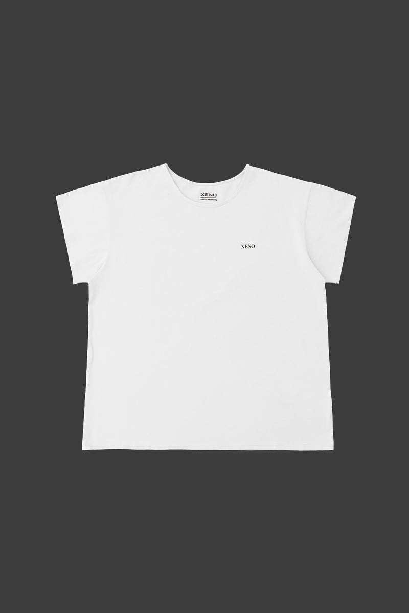 XENO WIDE NECK T-SHIRT WHITE