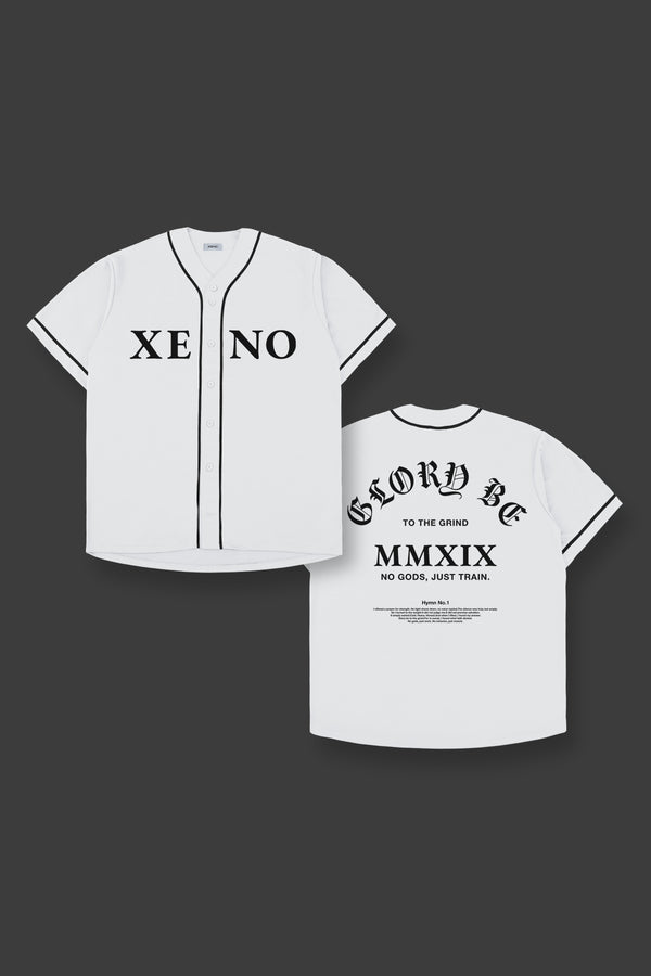 XENO MMXIX BASEBALL SHIRTS WHITE