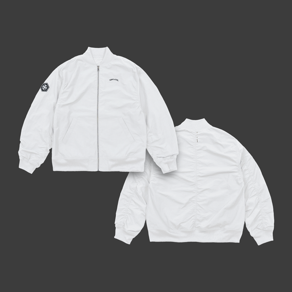 STONE  ホワイト ナイロンジャケット ジーンズメイト JEANS MATE 【VISION】2WAY スケーターズジャケット