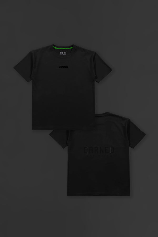 XENO EARNED T-SHIRT Black