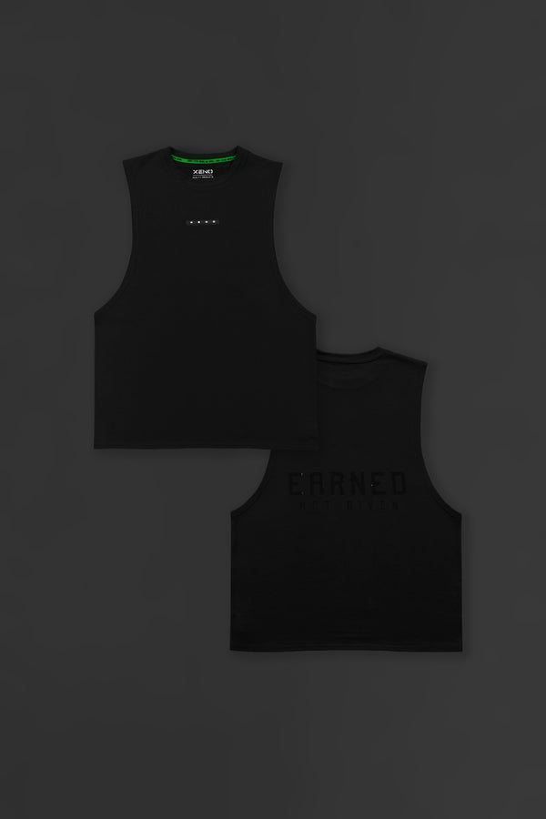 XENO EARNED TANK Black