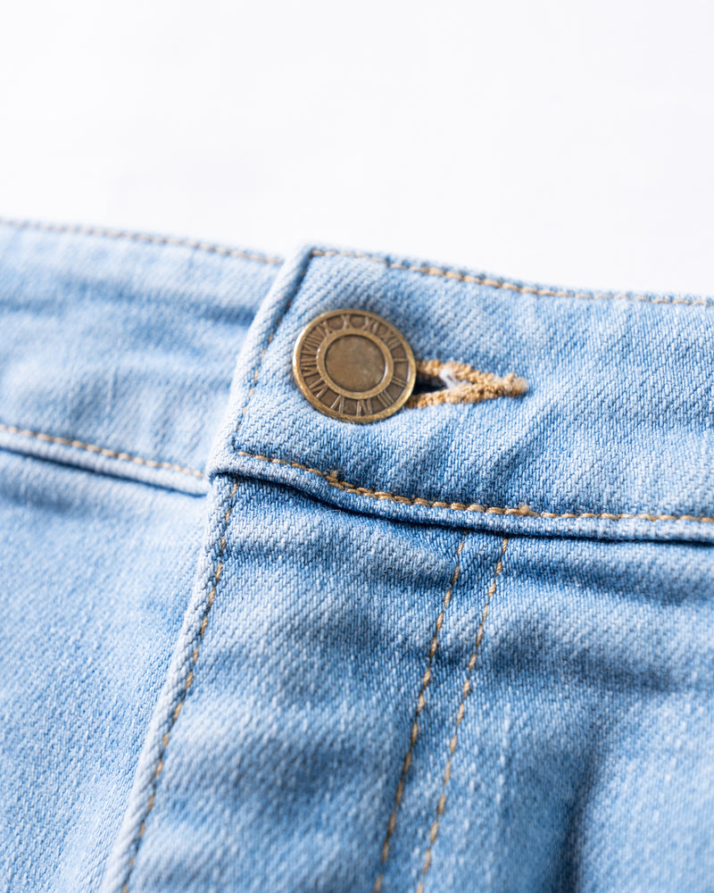 SILVA DENIM PANTS "CLASS 9" DAMAGED LIGHT INDIGO
