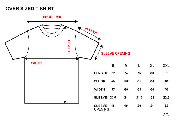 XENO HEM PRINT T-SHIRTS White