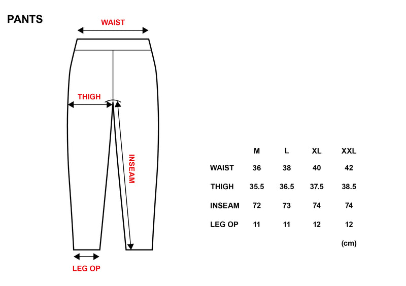 XENO DAMAGE SWEAT PANTS GREEN