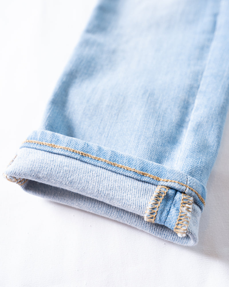 SILVA DENIM PANTS "CLASS 9" DAMAGED LIGHT INDIGO