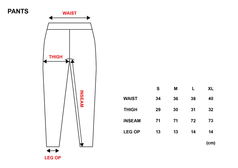 XENO PIPING DOUBLE KNIT PANTS BEIGE