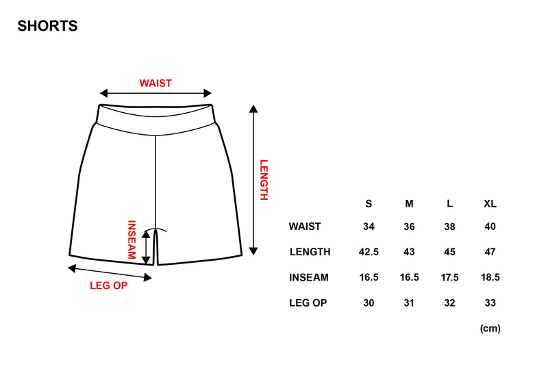 XENO PIPING DOUBLE KNIT SHORTS BLACK x BLACK