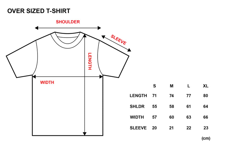XENO PIPING OVER SIZED T-SHIRT GRAY