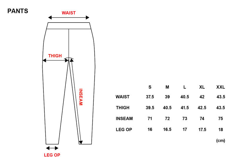 XENO REFLECTOR TAPE JOGGER PANTS WHITE