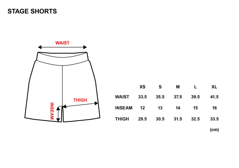 XENO PHASE COLOR STAGE SHORTS STORM BLUE