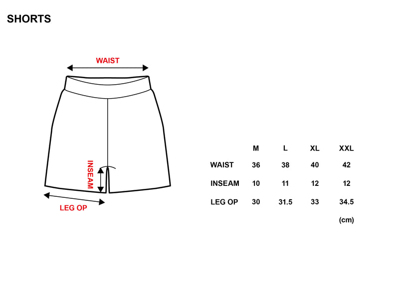 XENO WAFFLE RELAXED SHORTS WHITE BEIGE