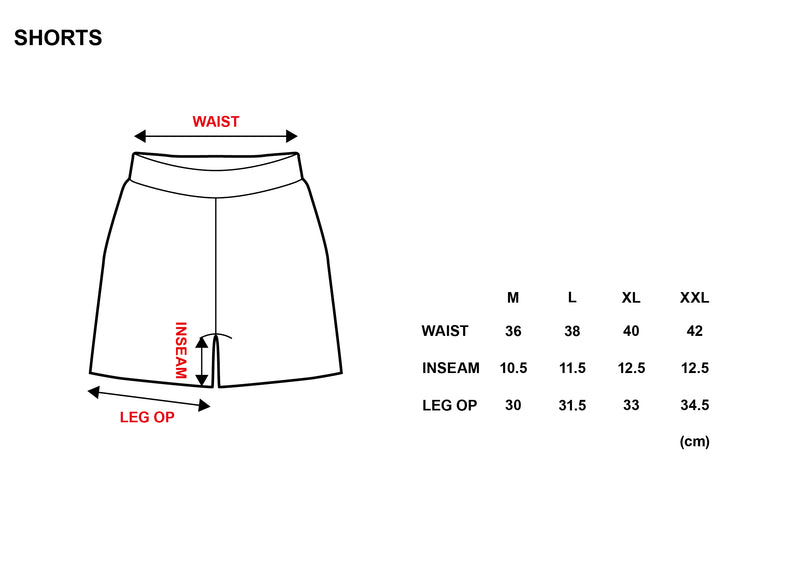XENO WORKOUT CLUB SWEAT SHORTS BLUE GRAY